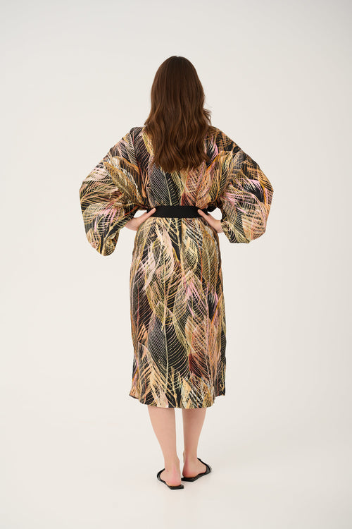 WOMEN'S KIMONO 'FLAMME' MADE OF VISCOSE