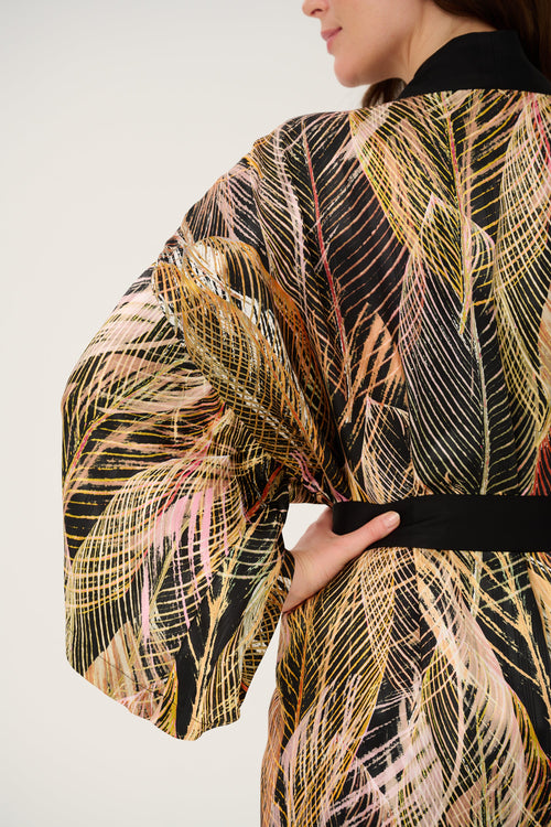 WOMEN'S KIMONO 'FLAMME' MADE OF VISCOSE