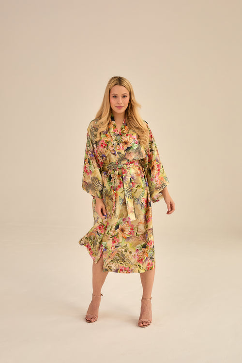 'BALI' SET KIMONO+SCRUNCHIEE