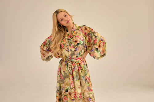 'BALI' SET KIMONO+SCRUNCHIEE