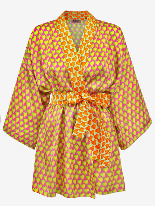 JEDWABNE KIMONO 'L'AMOUR'