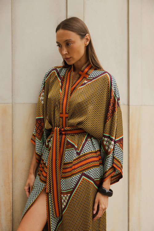 KIMONO DAMSKIE ‚NOMAD’ Z WISKOZY