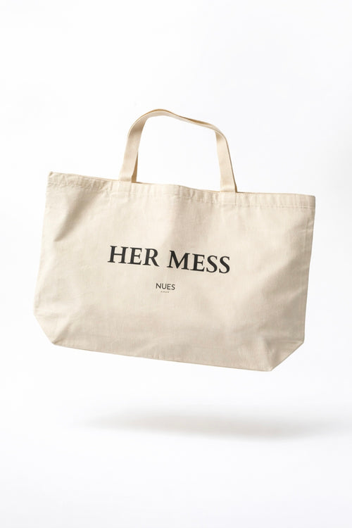 ‘HER MESS’  — DUŻA TORBA XXL TYPU SHOPER