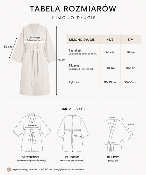 KIMONO Z WISKOZY W GEOMETRYCZNY PRINT — ‚RIAD’