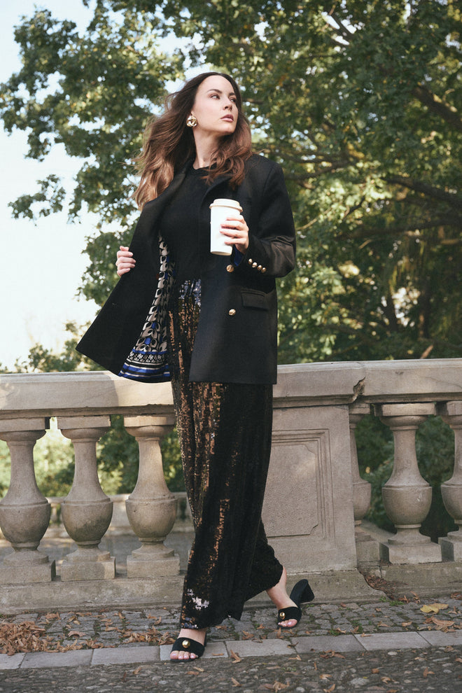 'L'AMOUR' SILK KIMONO