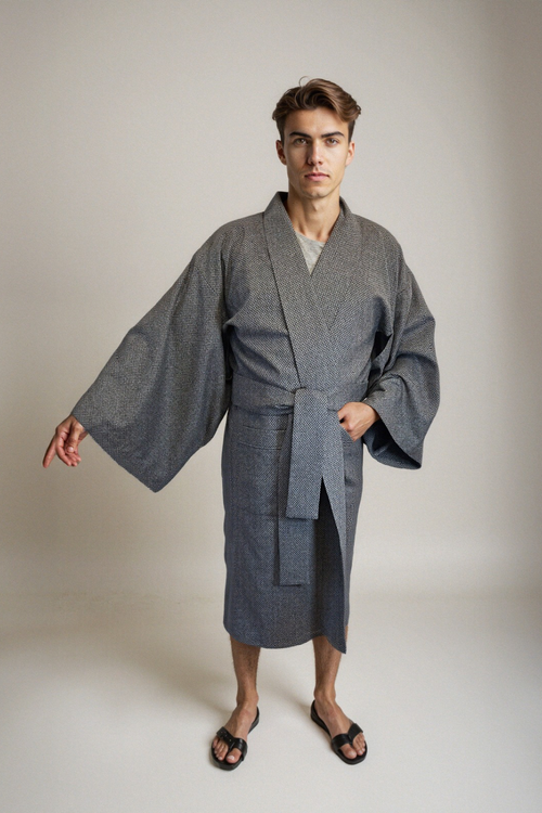 KIMONO YUKATA WEŁNIANE UNISEX ‚HARMONY