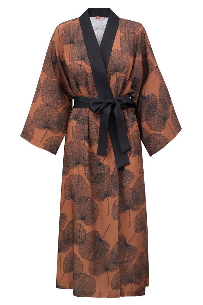WOMEN'S VISCOSE 'VENT' KIMONO